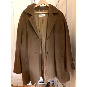 Vintage Max Mara wool and cashmere coat